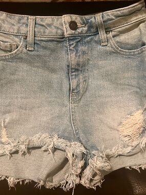 Guess Distressed Shirts Size 25 like new